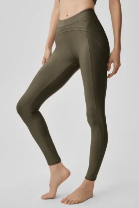 Airlift High-Waist Evolve Legging – Olive Tree