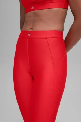 Airlift High-Waist Ignite 7/8 Legging – Bright Red