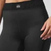 Airlift High-Waist Line up Capri - Black