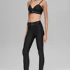 Airlift High-Waist Love Language Stirrup Legging - Black