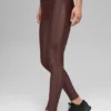 Airlift High-Waist Mesh Infatuation Legging - Brownstone