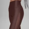 Airlift High-Waist Mesh Infatuation Legging - Brownstone