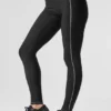 Airlift High-Waist Redefine Legging - Black/White