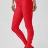 Airlift High-Waist Sleek Legging - Bright Red