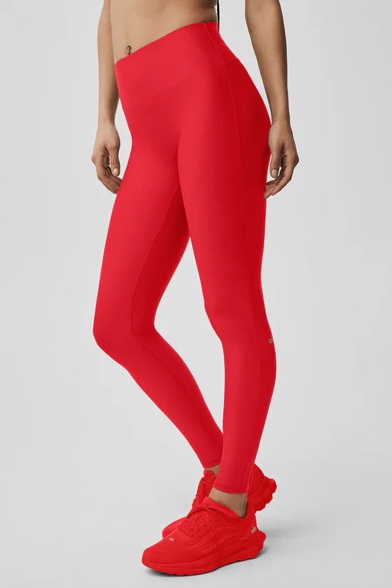 Airlift High-Waist Sleek Legging - Bright Red
