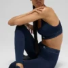 Airlift High-Waist Suit up Legging - Navy/Navy