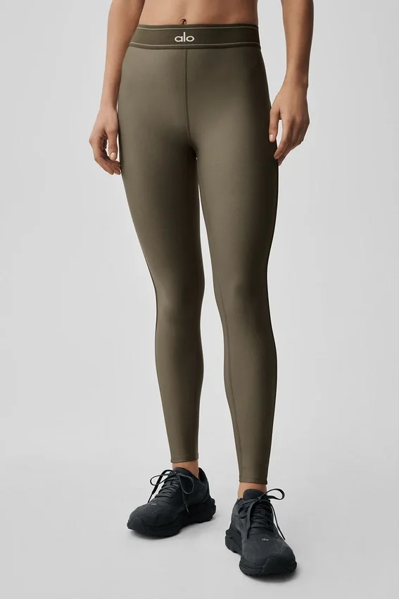 Airlift High-Waist Suit up Legging - Olive Tree/Olive Tree