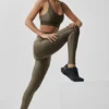 Airlift High-Waist Suit up Legging - Olive Tree/Olive Tree