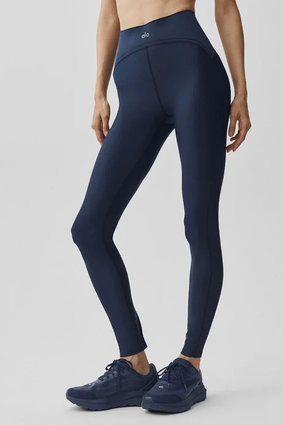 Airlift High-Waist Top-Notch Legging - Navy