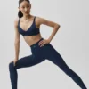 Airlift High-Waist Top-Notch Legging - Navy