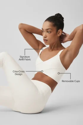Airlift Horizon Bra – Ivory