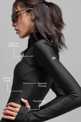 Airlift Ignite Zip up Jacket – Black