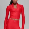 Airlift Ignite Zip up Jacket - Bright Red