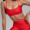 Airlift Intrigue Bra - Bright Red