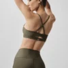 Airlift Intrigue Bra - Olive Tree