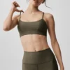 Airlift Intrigue Bra - Olive Tree
