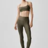 Airlift Intrigue Bra - Olive Tree