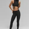 Airlift Light Speed Hooded Bra - Black