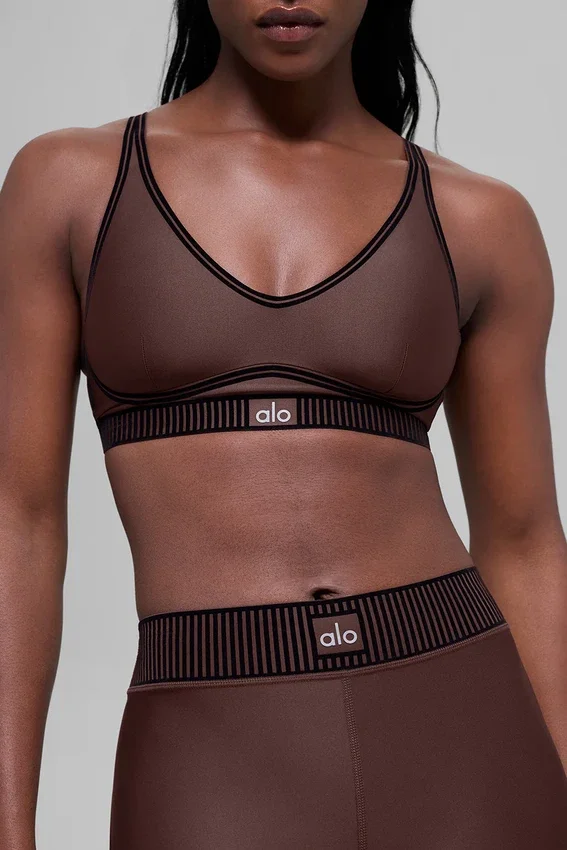 Airlift Line up Bra - Brownstone