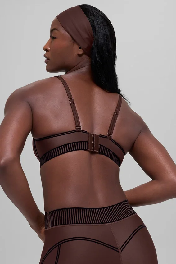 Airlift Line up Bra - Brownstone