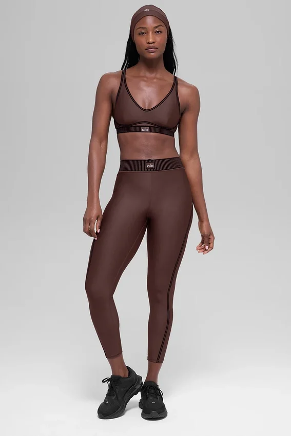 Airlift Line up Bra - Brownstone