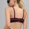 Airlift Line up Bra - Burgundy