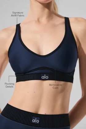 Airlift Line up Bra – Navy