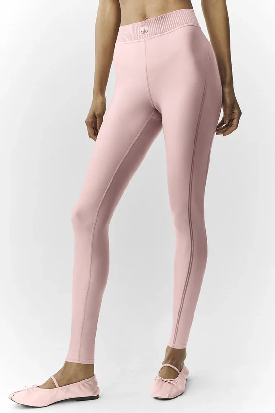Airlift Line up Mirage 7/8 Legging - Pink Champagne