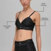 Airlift Love Language Bra - Black