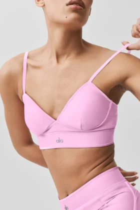 Airlift Love Language Bra – Candy Heart Pink