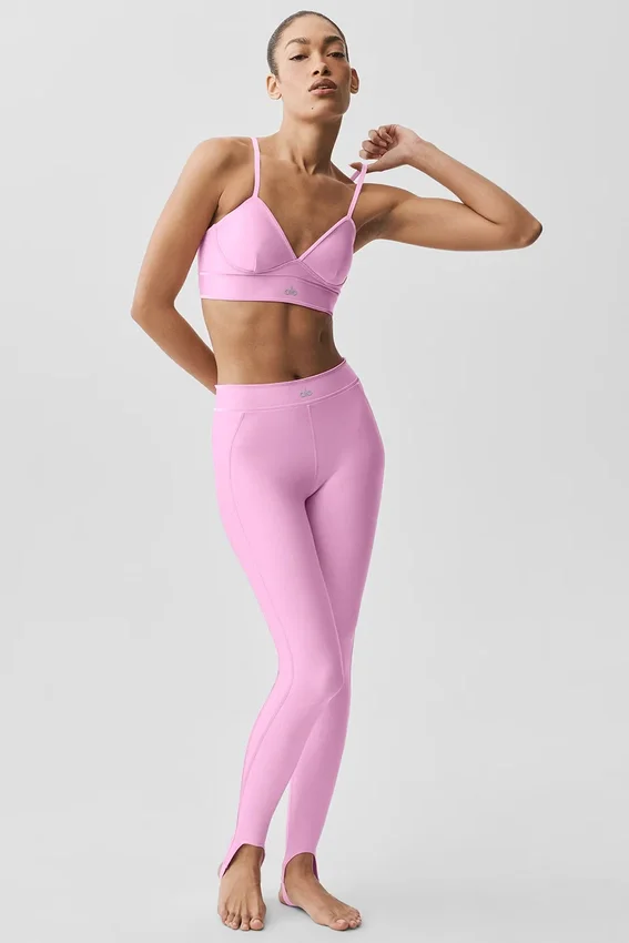 Airlift Love Language Bra - Candy Heart Pink