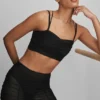 Airlift Mesh Cherish Bra - Black