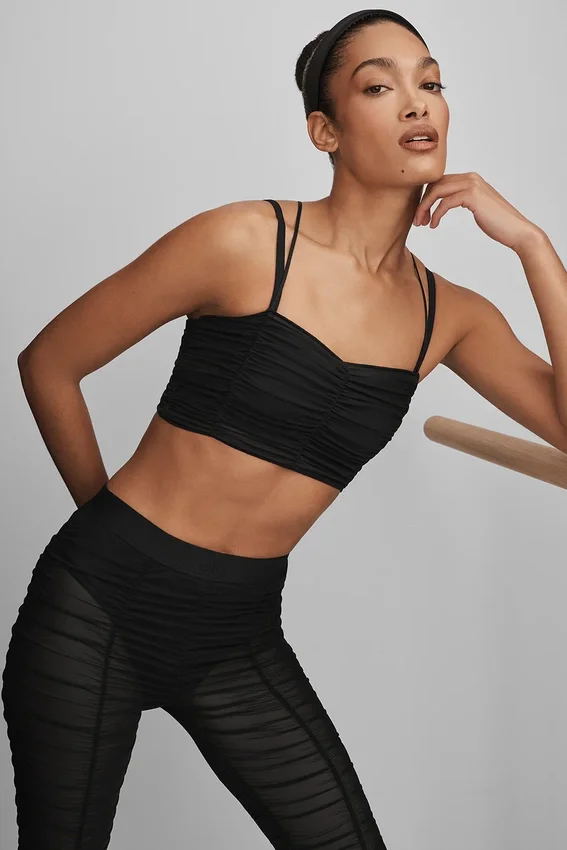 Airlift Mesh Cherish Bra - Black