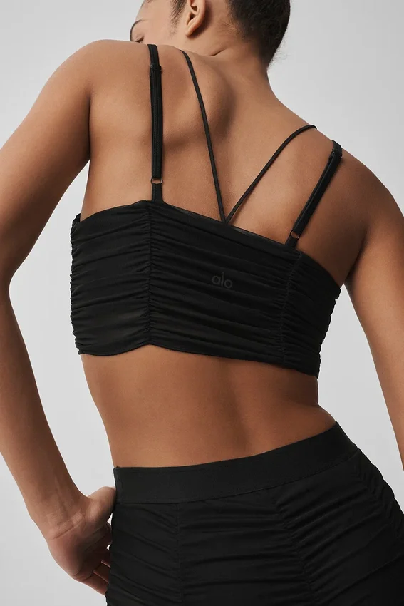 Airlift Mesh Cherish Bra - Black