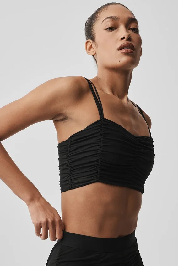 Airlift Mesh Cherish Bra - Black