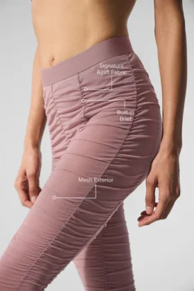 Airlift Mesh High-Waist Cherish Legging – Smoky Quartz