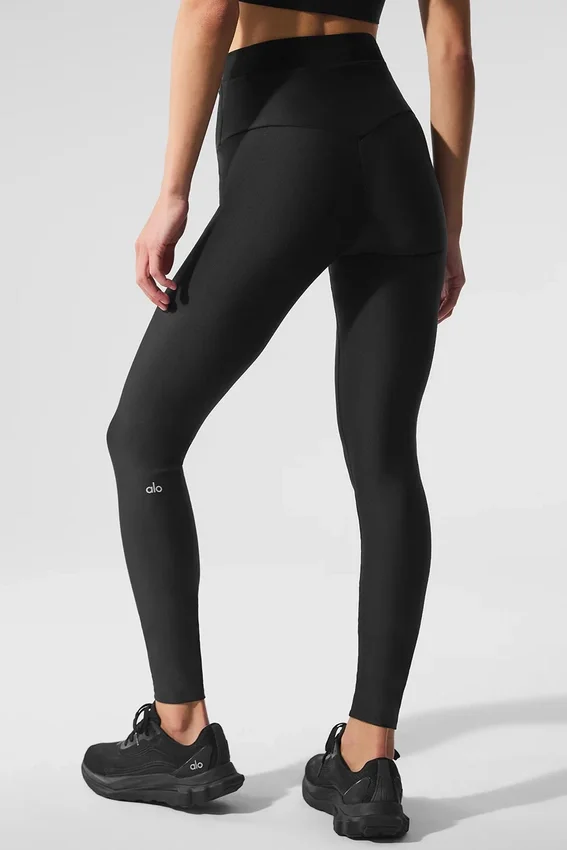 Airlift Mesh High-Waist Divine Legging - Black