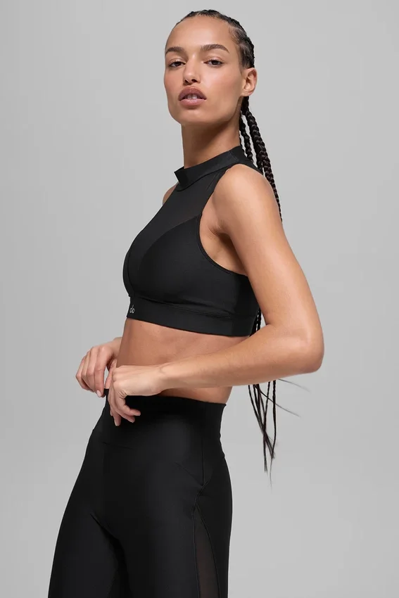 Airlift Mesh Infatuation Bra - Black