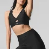 Airlift Mesh Just Right Bra - Black