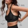 Airlift Rebel Bra - Black