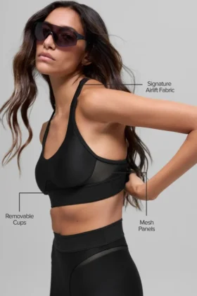 Airlift Rebel Bra – Black