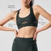 Airlift Rebel Bra - Charcoal Green