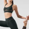 Airlift Rebel Bra - Charcoal Green