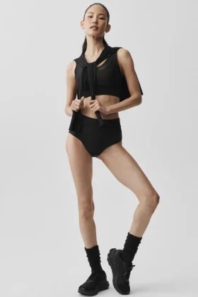 Airlift Record-Breaker Boyshort - Black