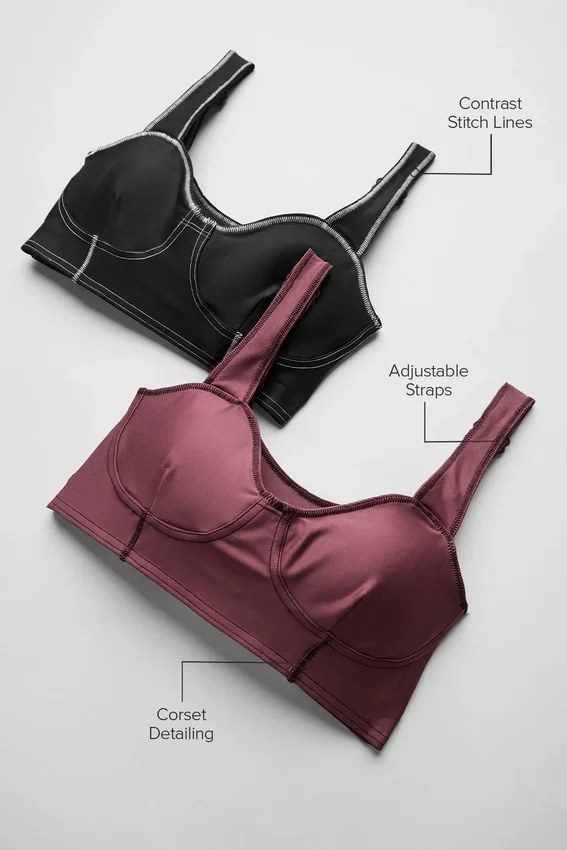 Airlift Redefine Bra - Black/White
