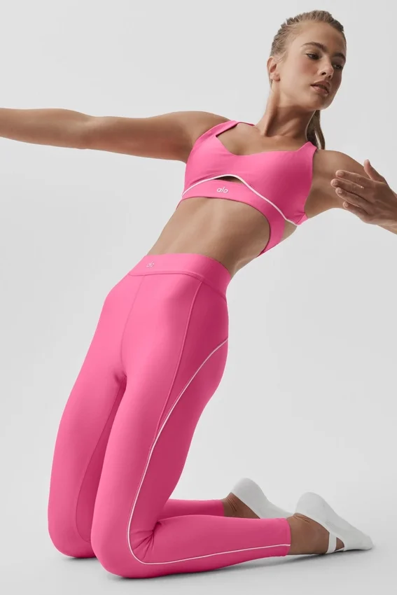 Airlift High-Waist 7/8 Speedwork Legging - Paradise Pink
