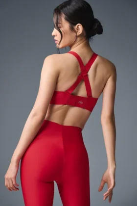 Airlift Strength Bra – Bold Red