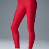 Airlift Strength Extreme High-Waist 7/8 Legging - Bold Red