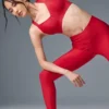 Airlift Strength Extreme High-Waist 7/8 Legging - Bold Red