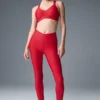 Airlift Strength Extreme High-Waist 7/8 Legging - Bold Red